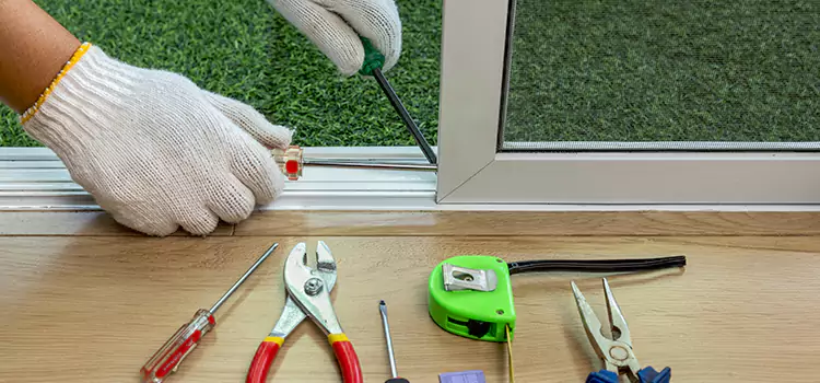 Sliding Door Track Replacement in Lancaster, TX